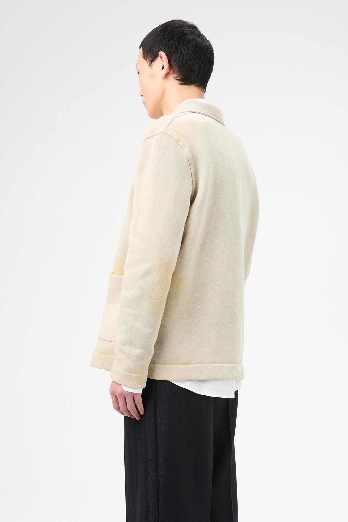 Shelter Cardigan Attic Wash Fleece - 6