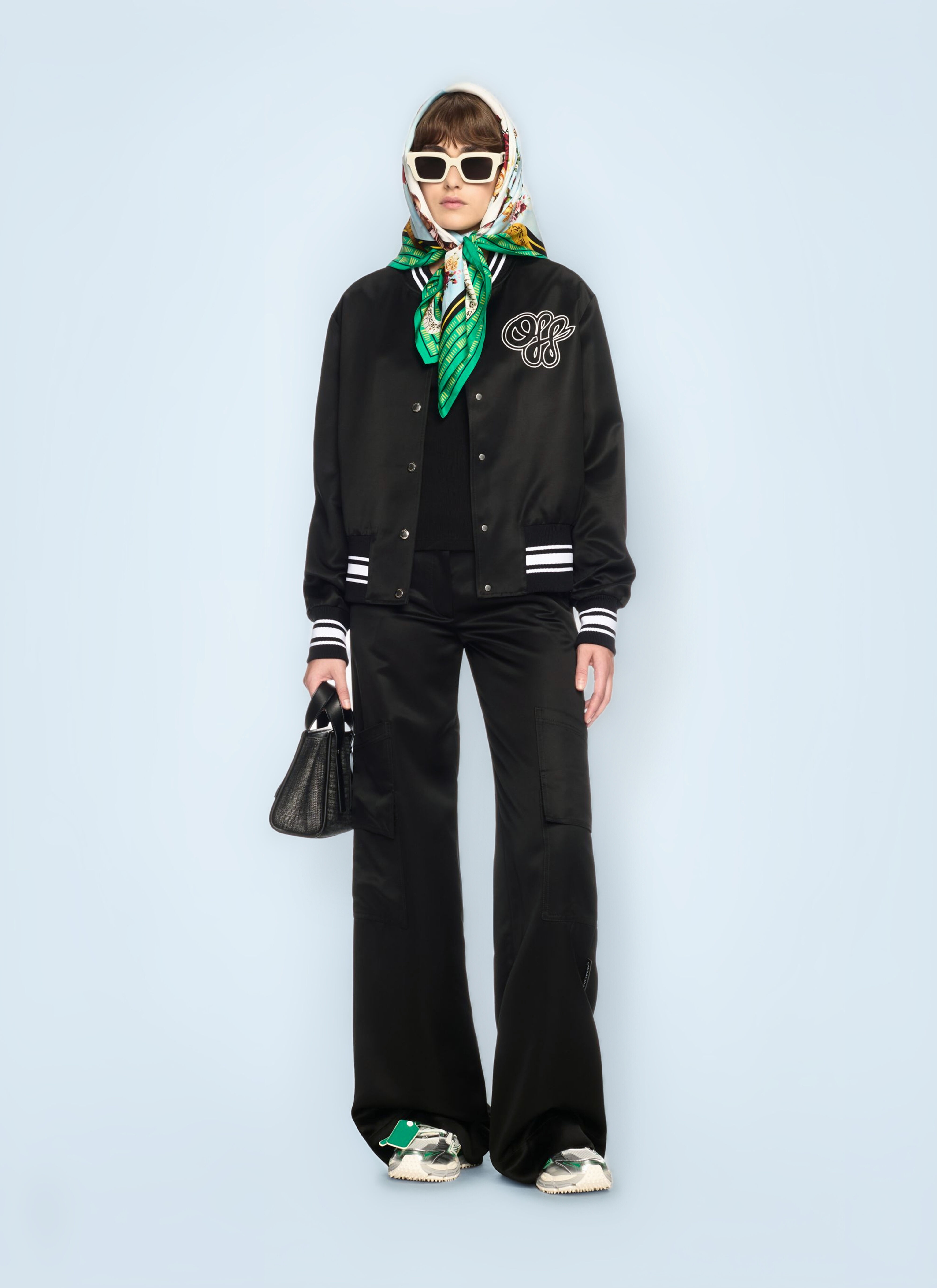 Toybox Satin Cargo Pants - 1