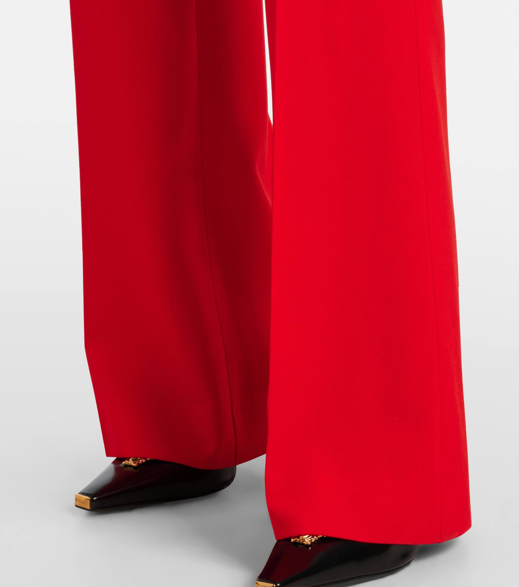 Medusa '95 wool flared pants - 5