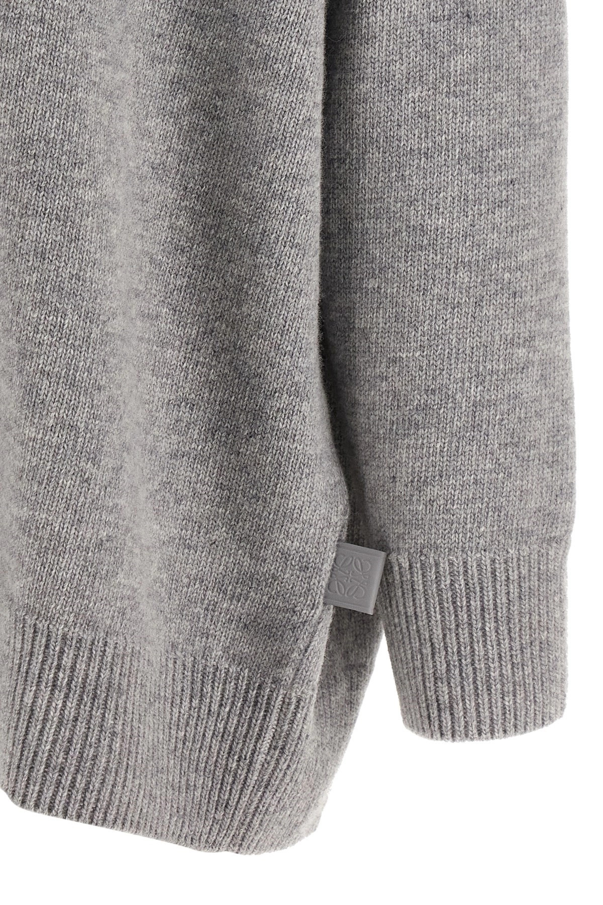 Layered construction sweater - 4