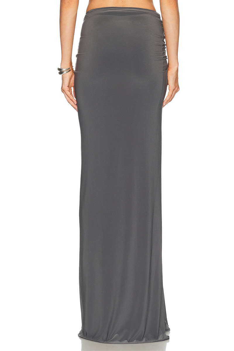 Relic Charms Draped Maxi Skirt 4