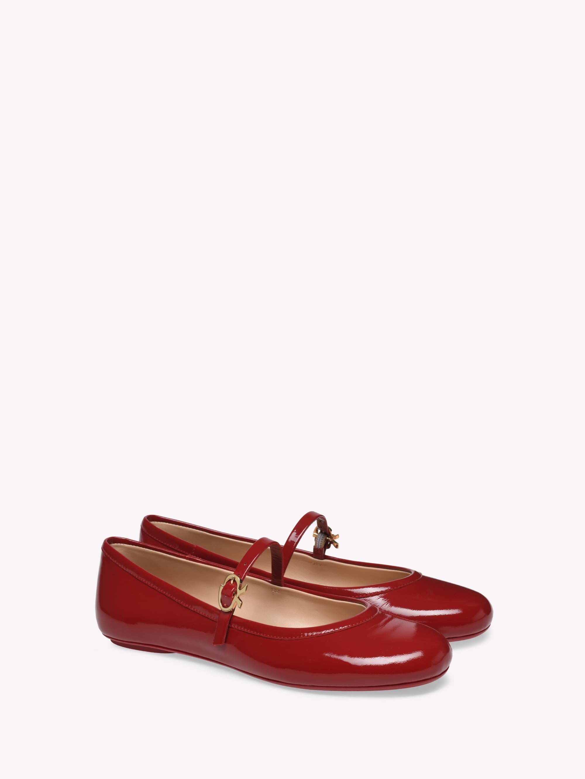 Gianvito Rossi Carla Ballerina in Red at Nordstrom - 2