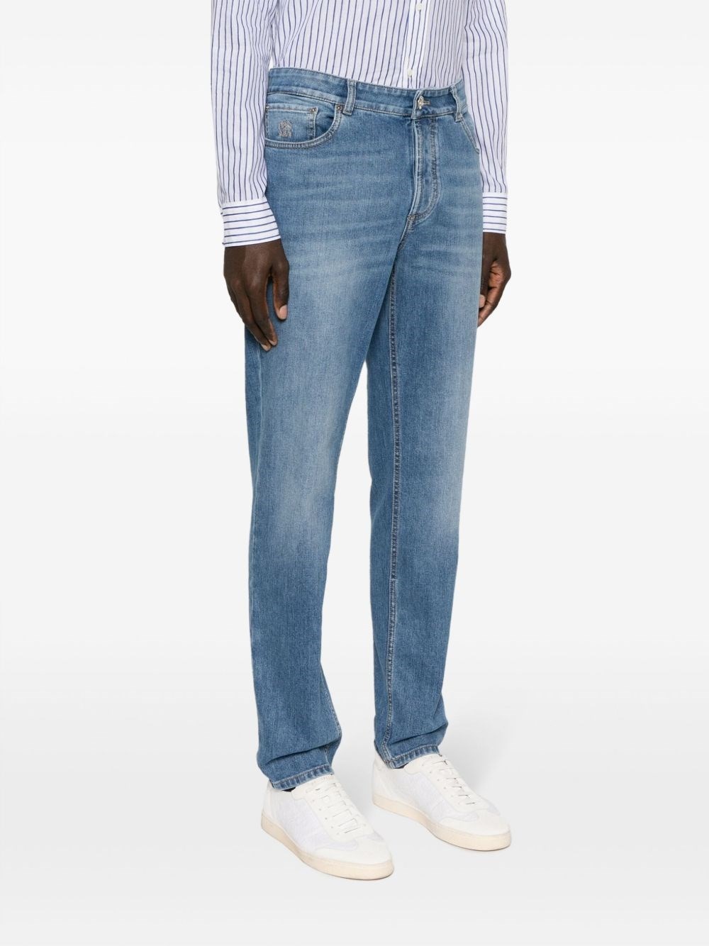 Denim cotton jeans - 3