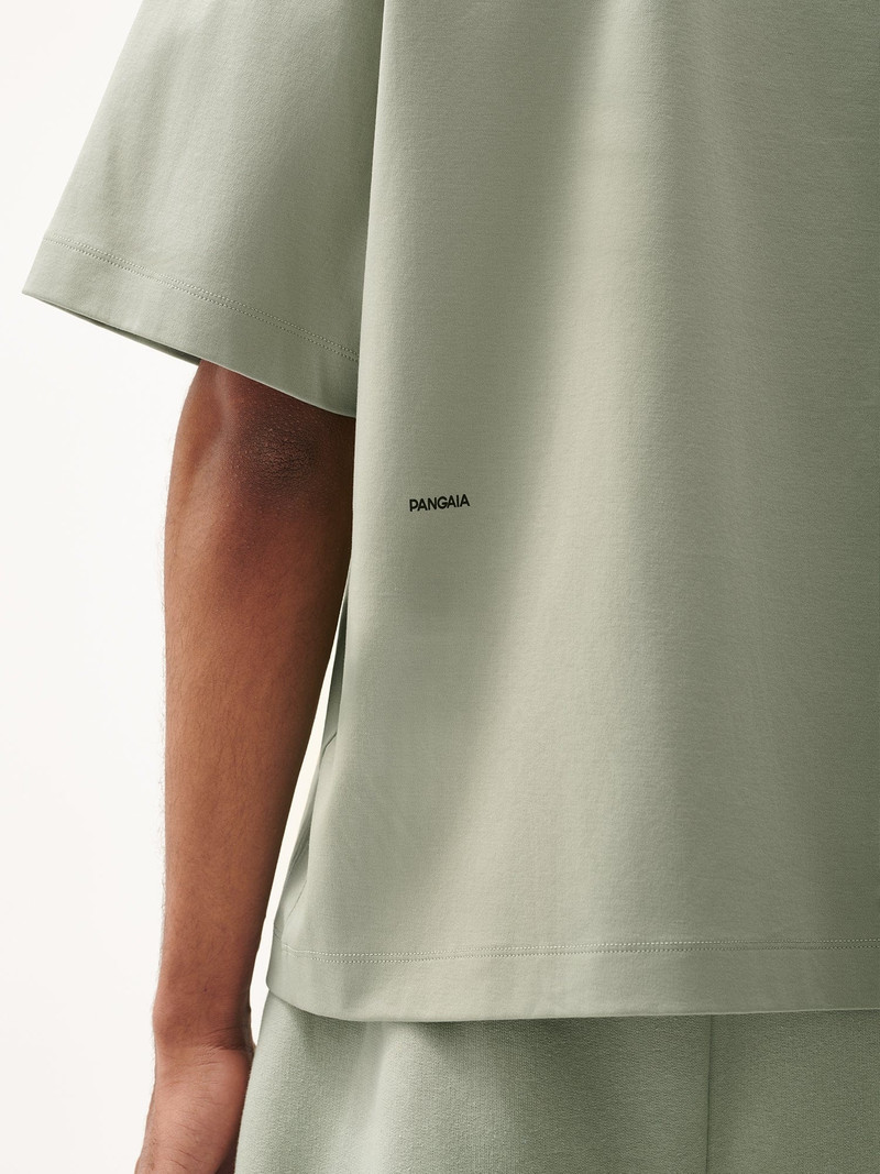 Mens DNA Oversized T-Shirt - Moss Green 3