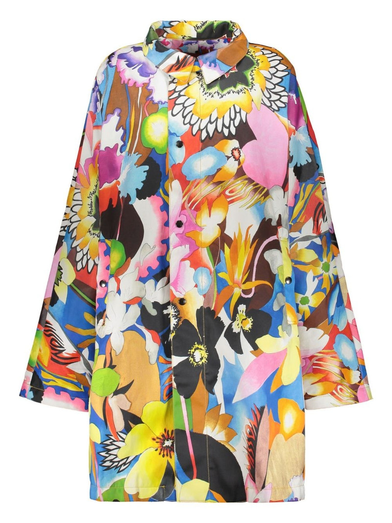 printed trench coat 1