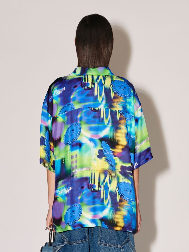 ALLOVER BOWLING SHIRT - 4