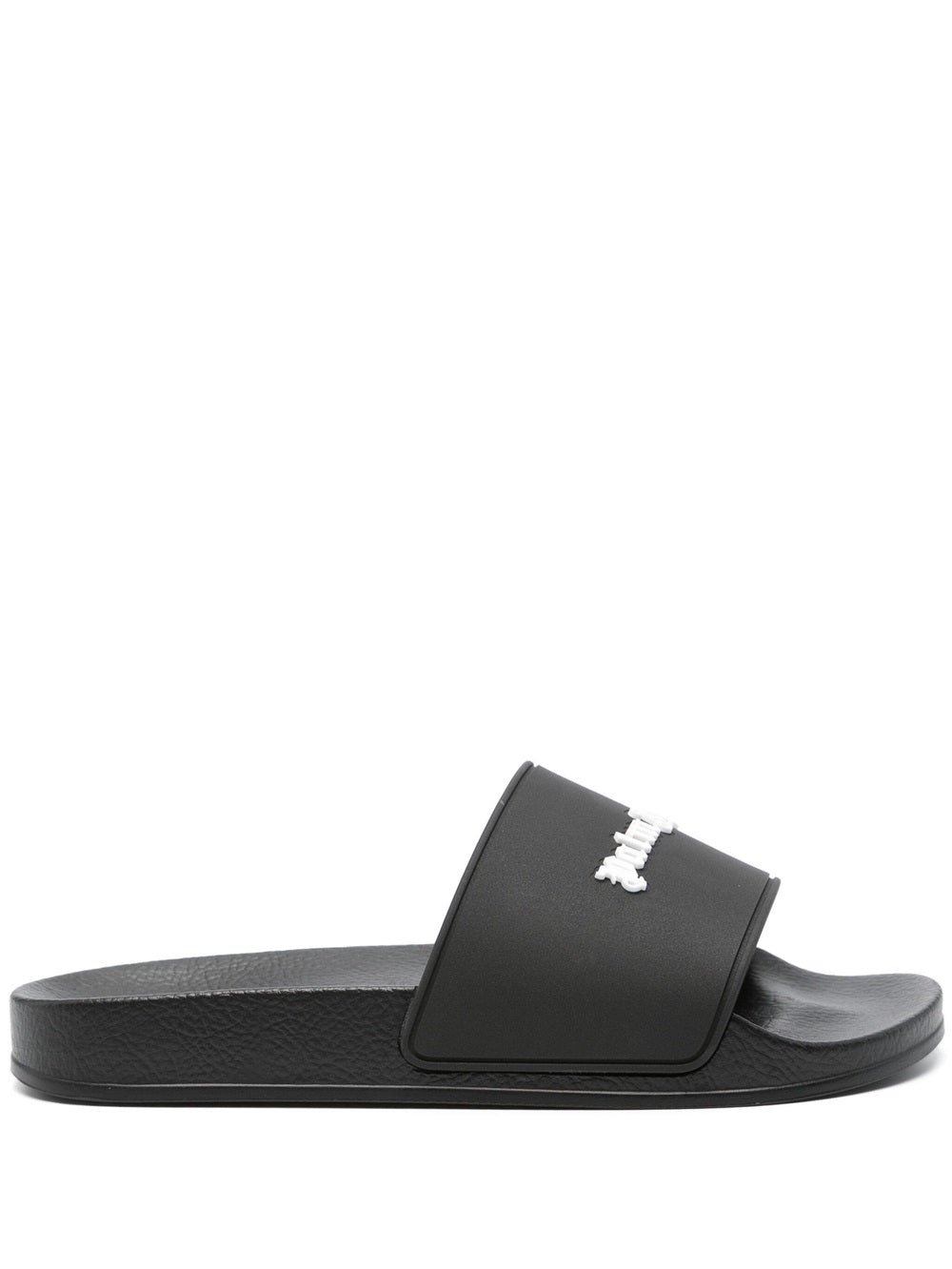 Slide sandals with embossed logo - 1