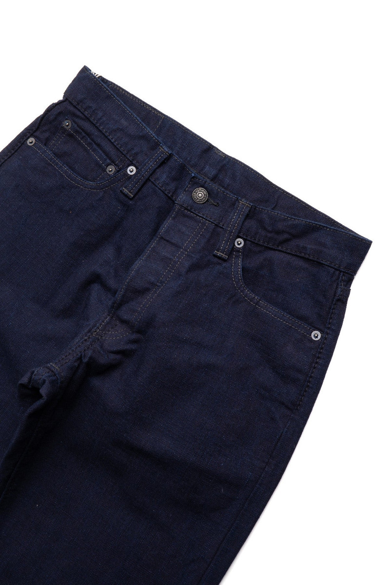 Pure Blue Japan Heavy Duck Cloth - Regular Straight - Double Indigo outlook