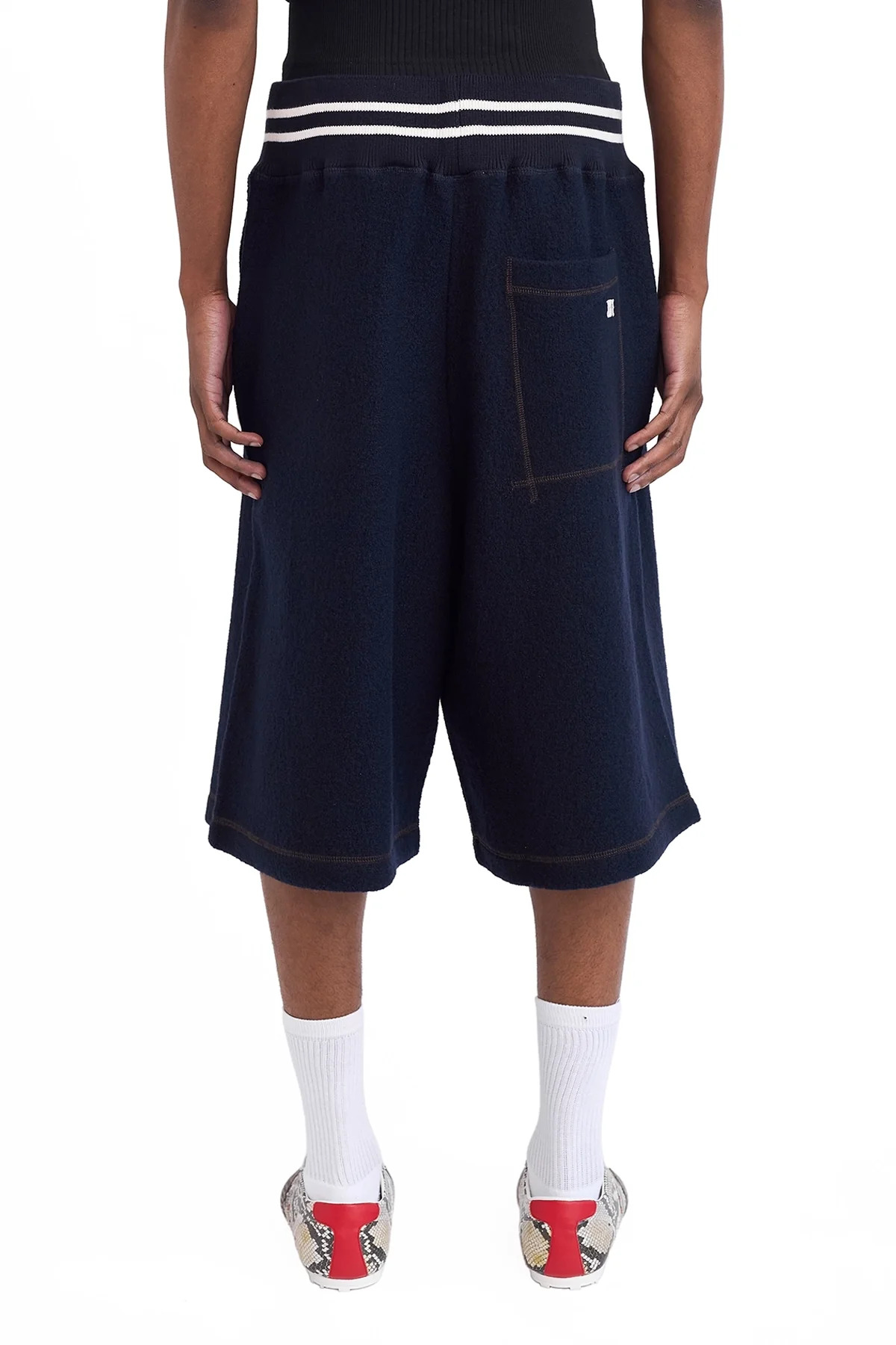 Wales Bonner 
October Shorts Navy - 2