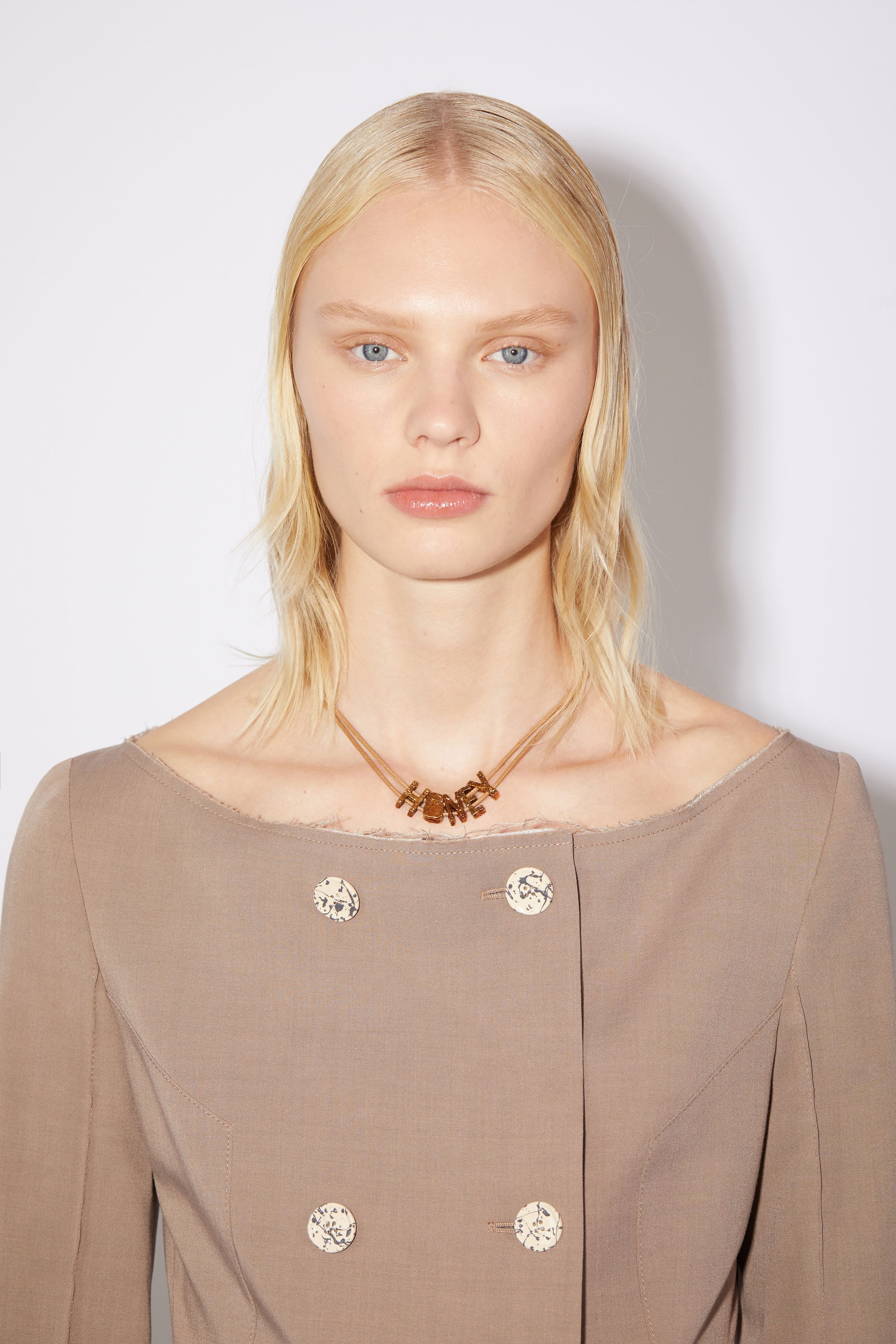 Honey necklace - Beige - 2