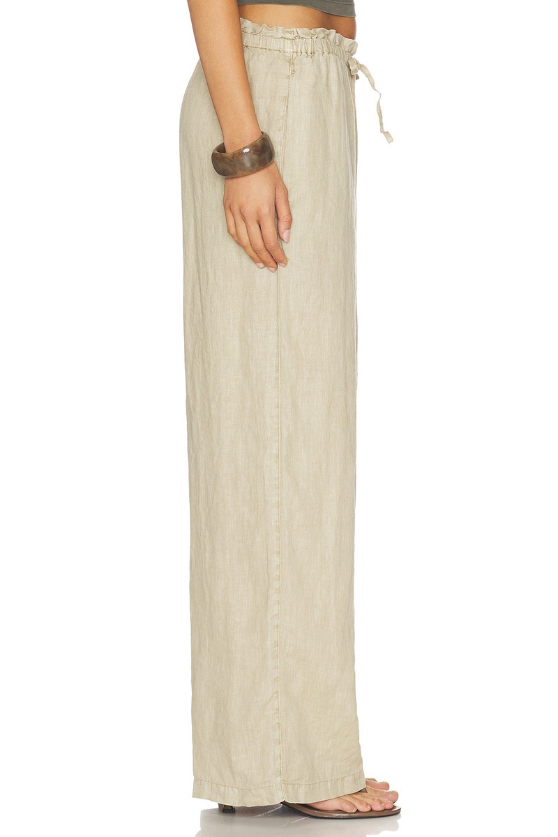 JAMES PERSE Paperbag Waist Linen Pant outlook