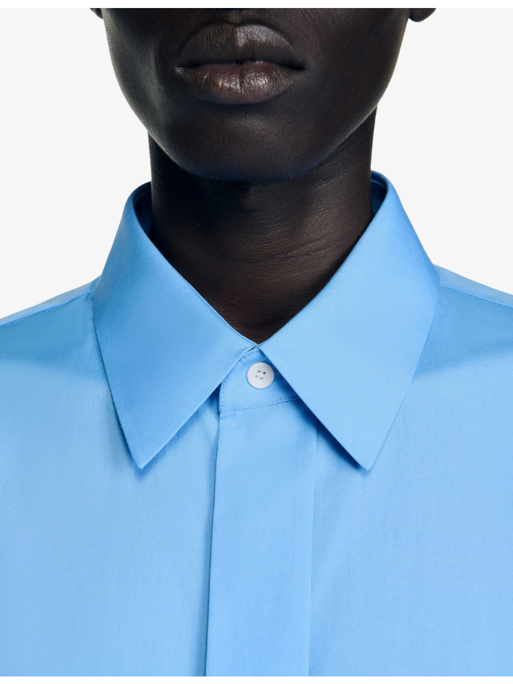 Long-Sleeved Regular-Fit Cotton Shirt - 5