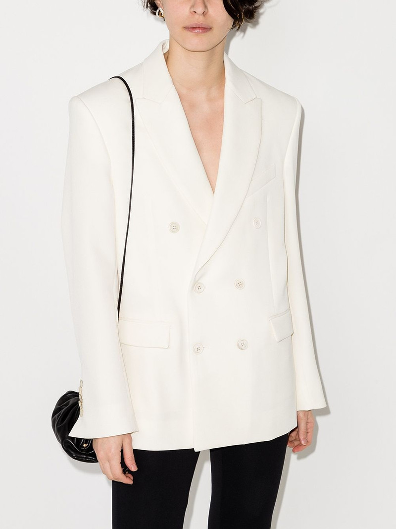WARDROBE.NYC double-breasted wool blazer outlook