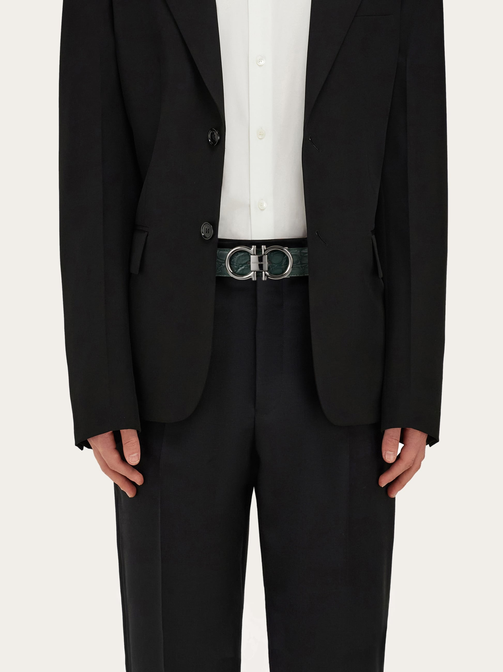 Adjustable Gancini belt - 4