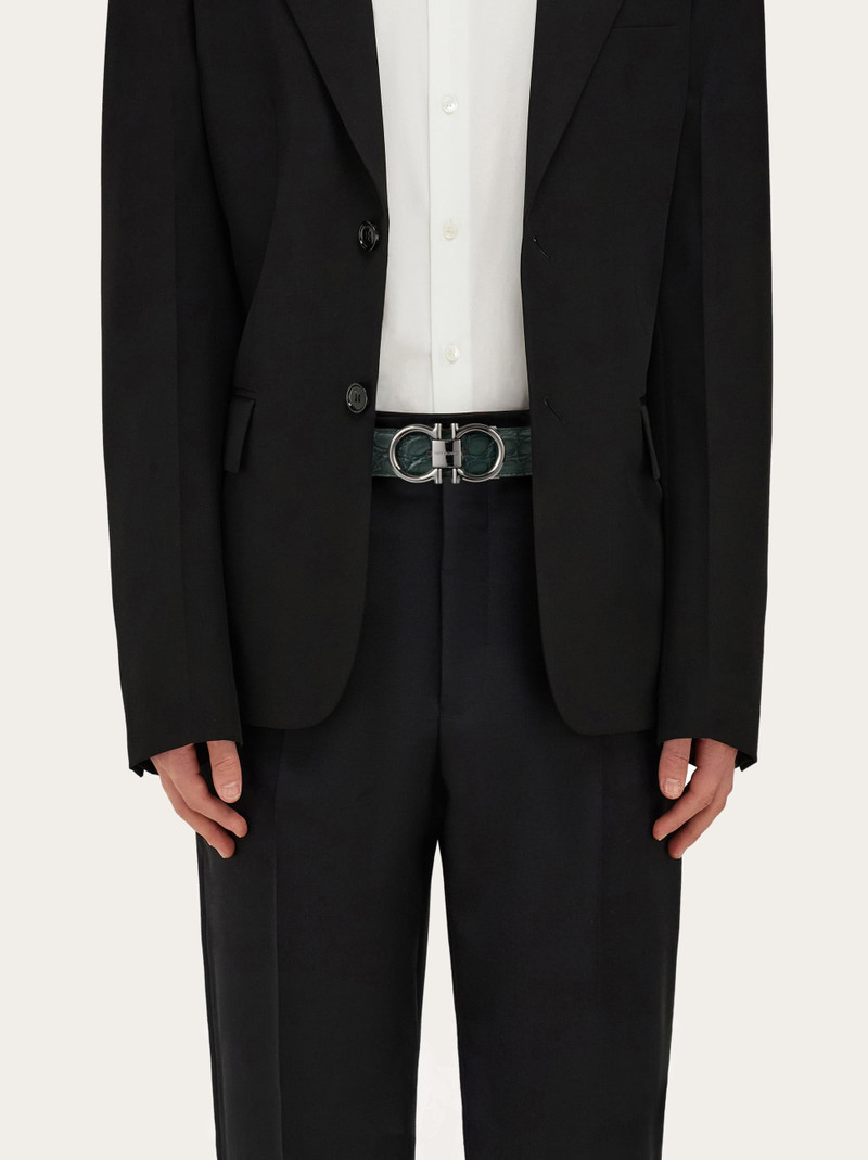 Adjustable Gancini belt 4