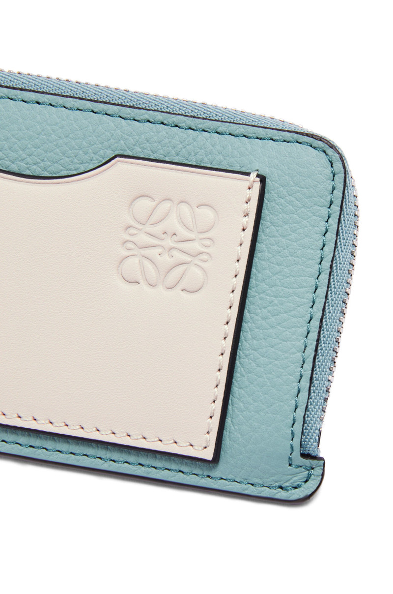 Coin cardholder in soft grained calfskin 4