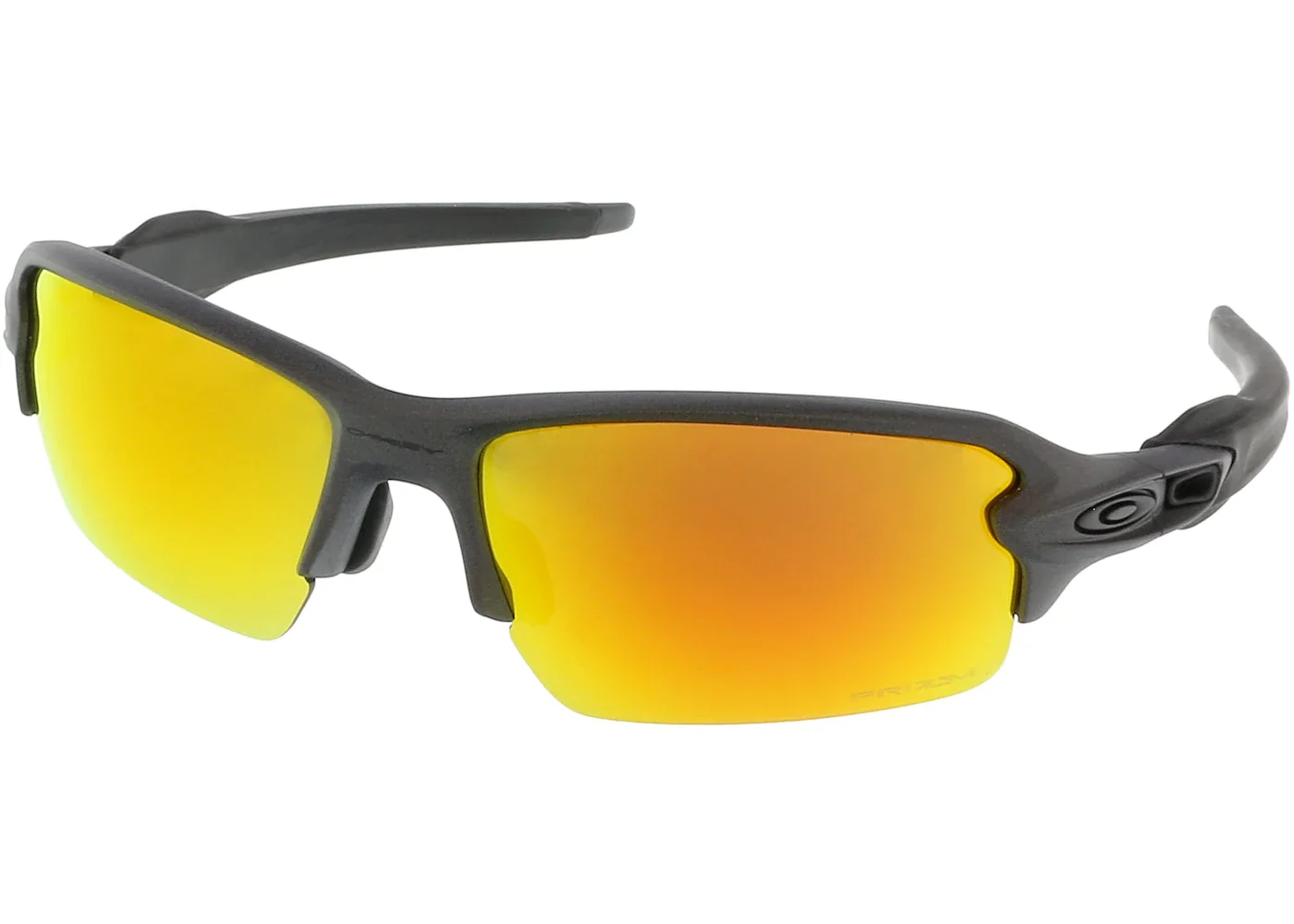 Oakley Flak 2.0 Rectangular Sunglasses Steel Grey/Prizm Ruby Orange (0OO9271) - 1