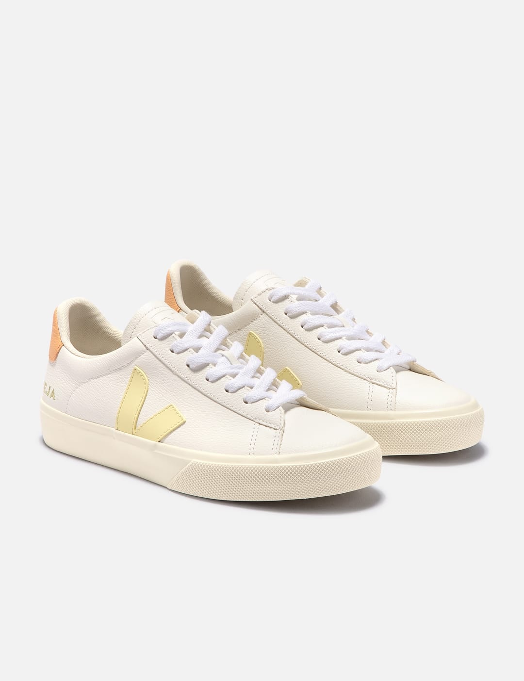 Campo rubber-trimmed leather sneakers - 7
