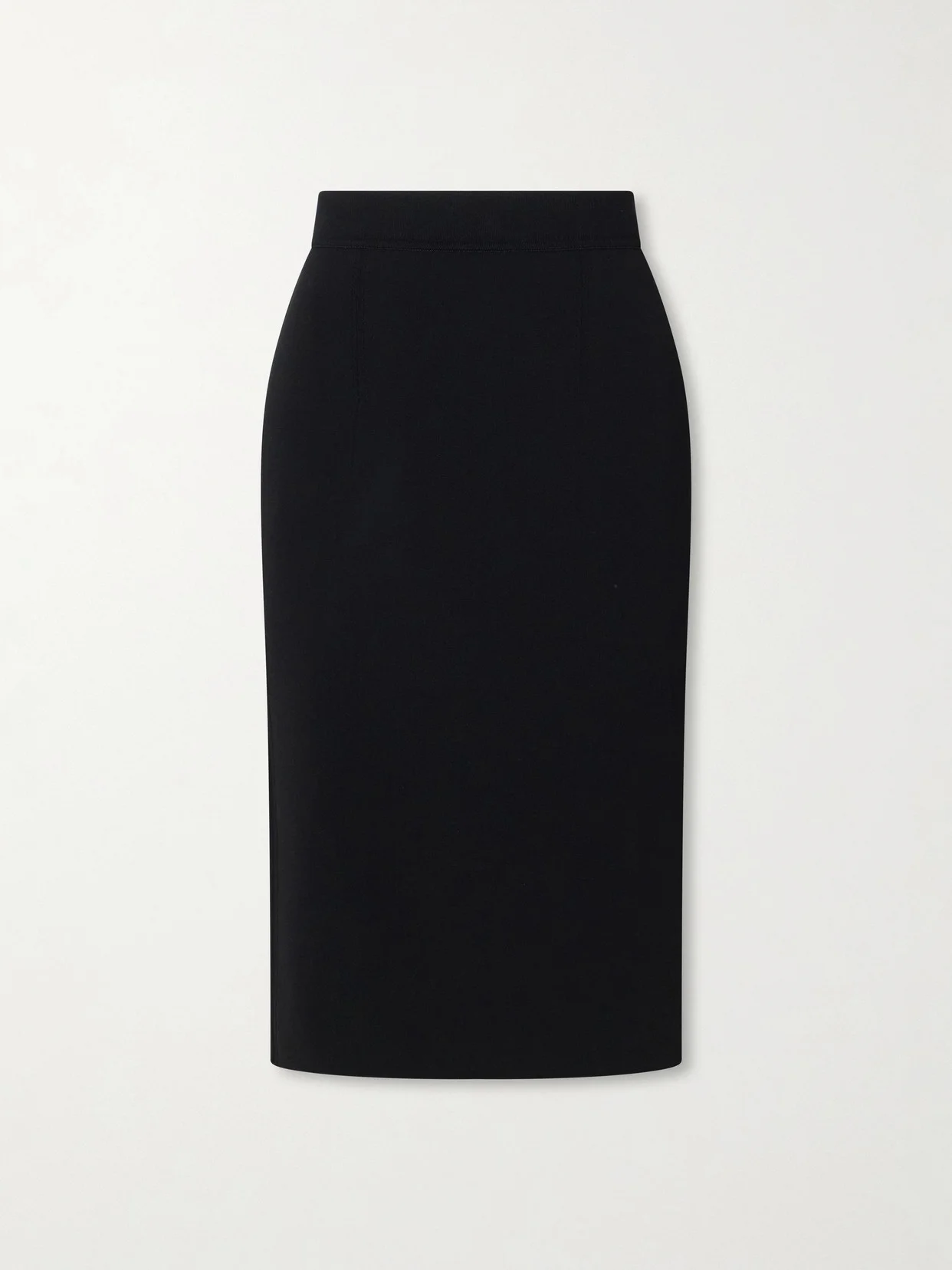 Crepe Knee-length Skirt - 1