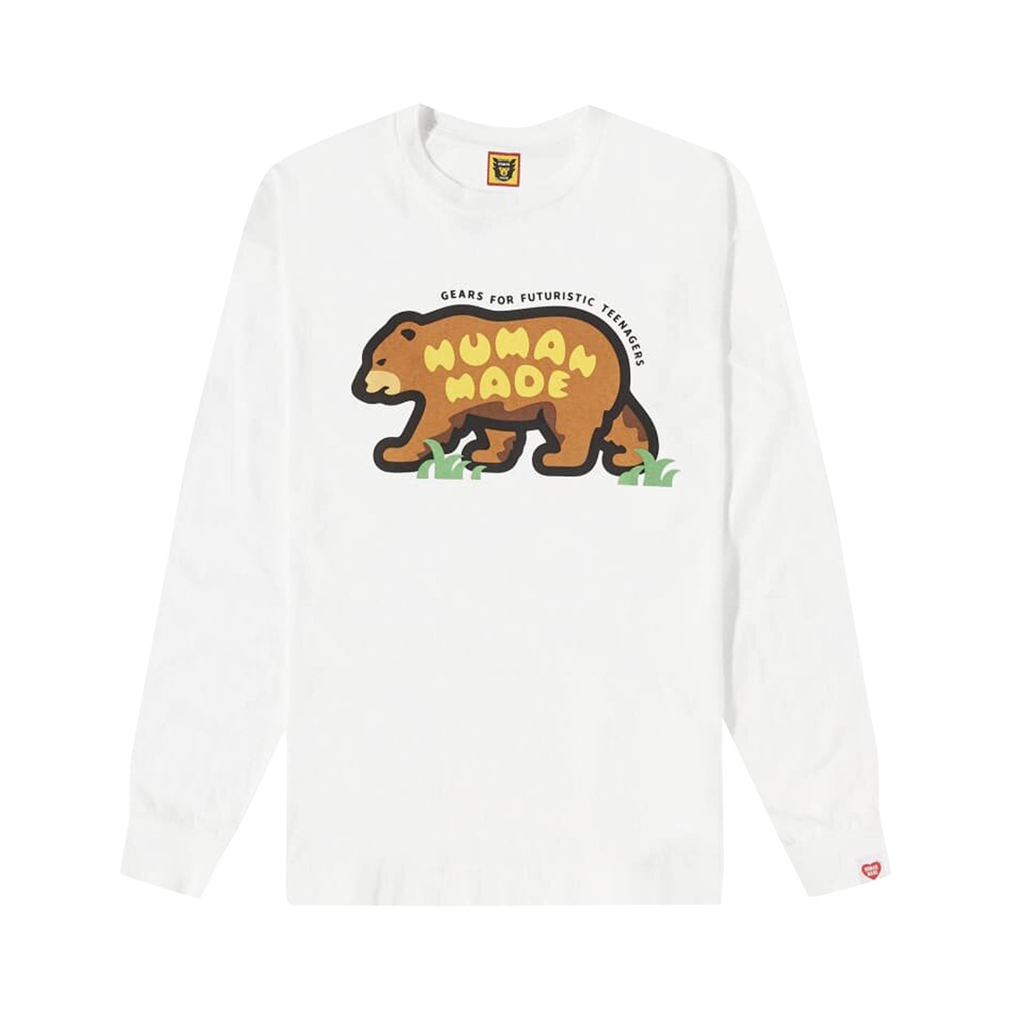 Human Made Graphic Long-Sleeve T-Shirt 'Pink' - 1