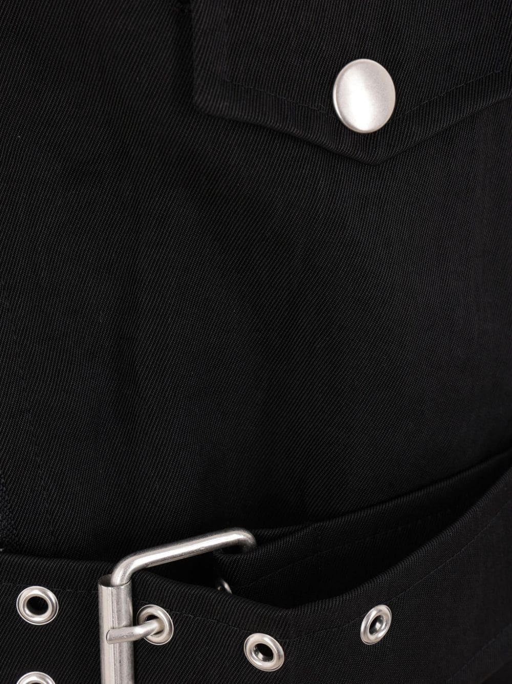 zipped biker jacket - 3