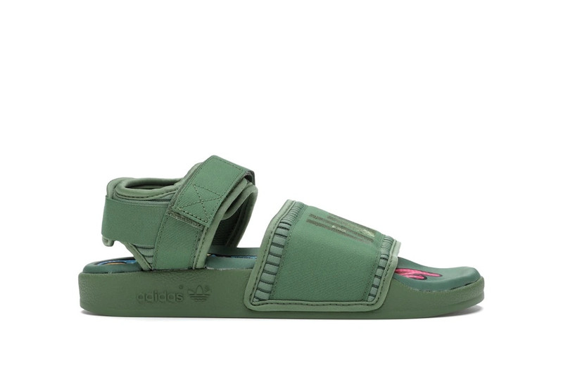 adidas Adilette 2 Pharrell Green 1