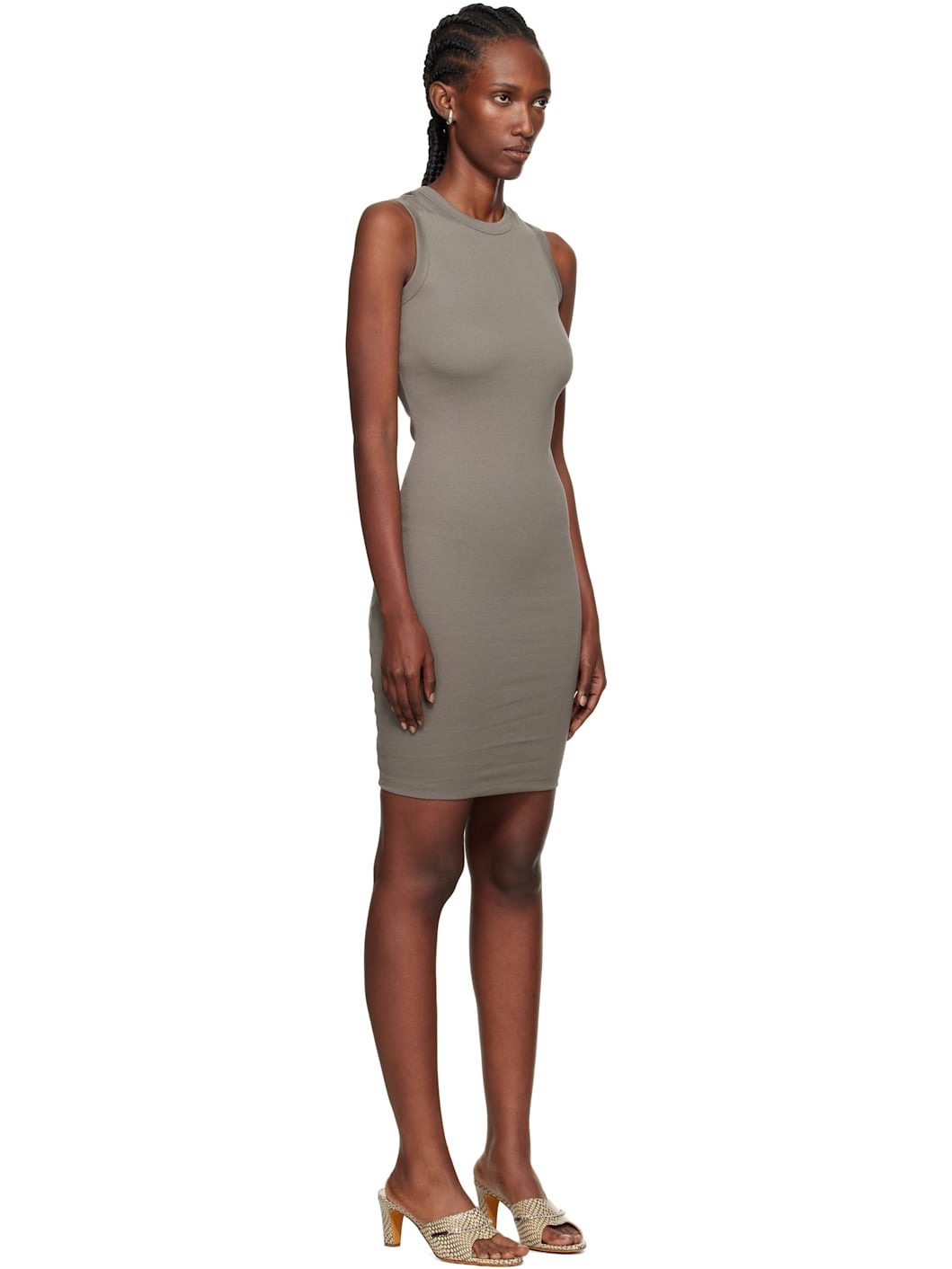 Taupe Esmé Midi Dress - 2