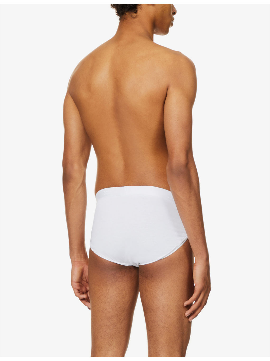 Jack branded-waistband stretch-cotton briefs - 3
