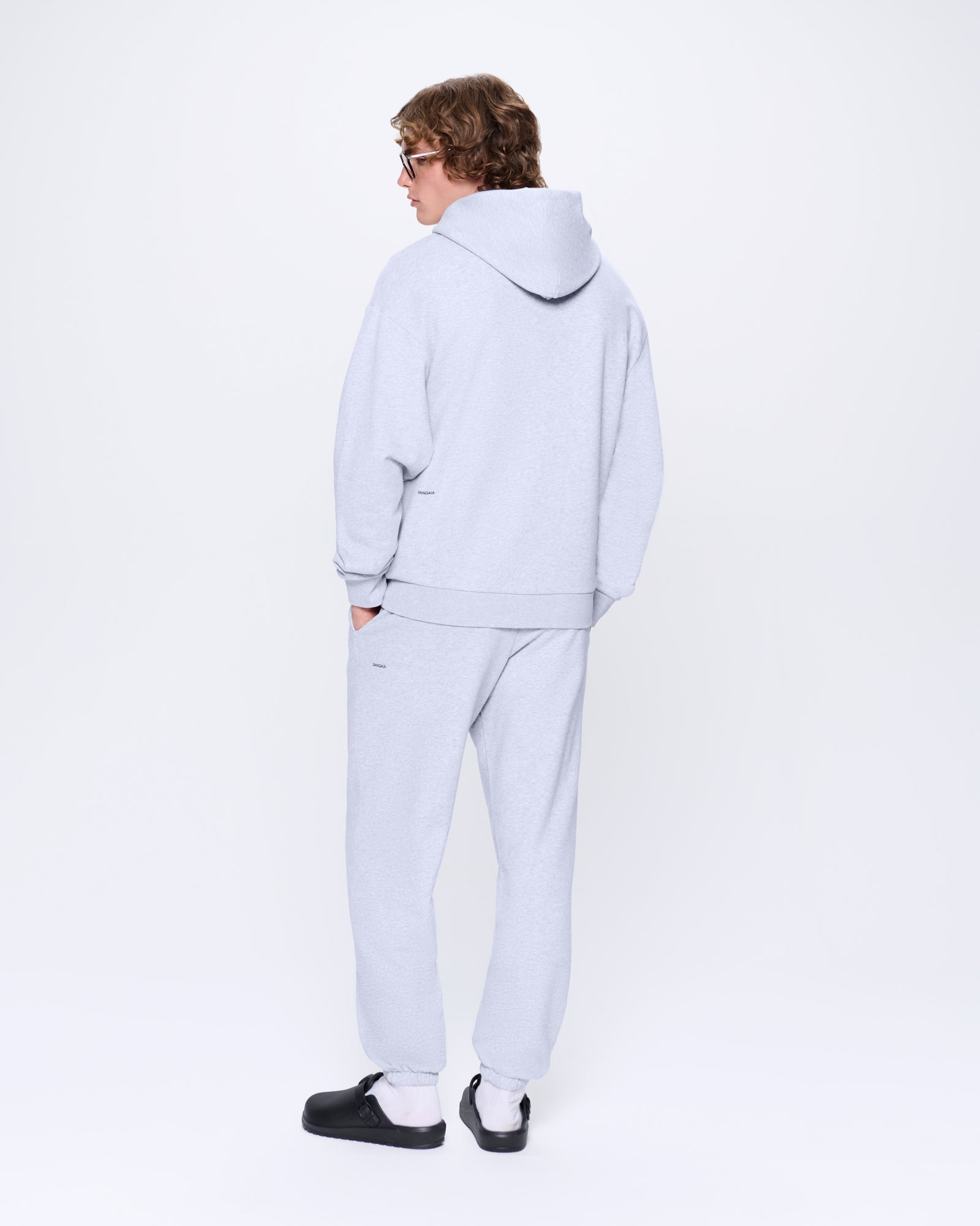 Mens 365 Midweight Track Pants - Grey Marl - 5