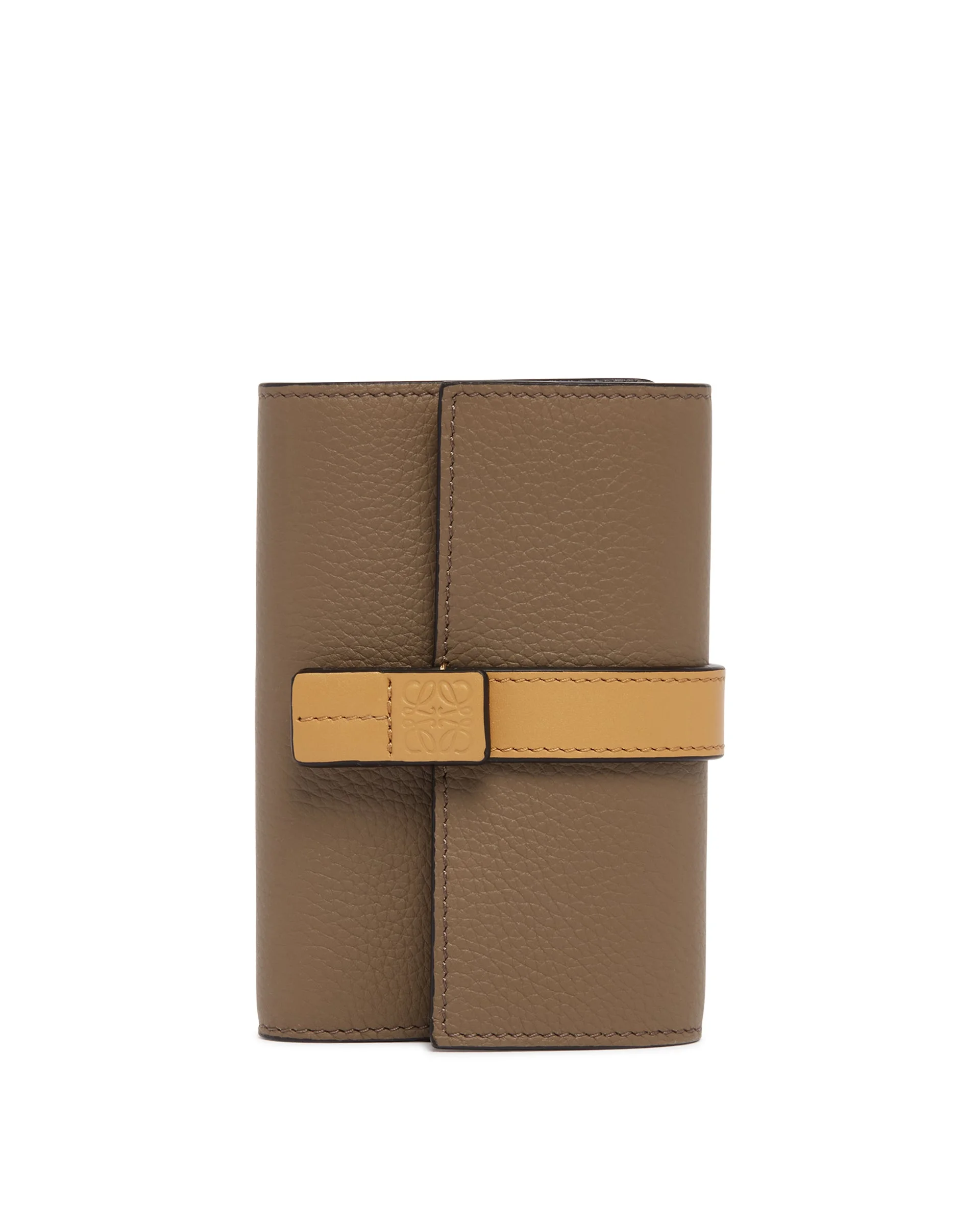 Brown Small Vertical Wallet - 1