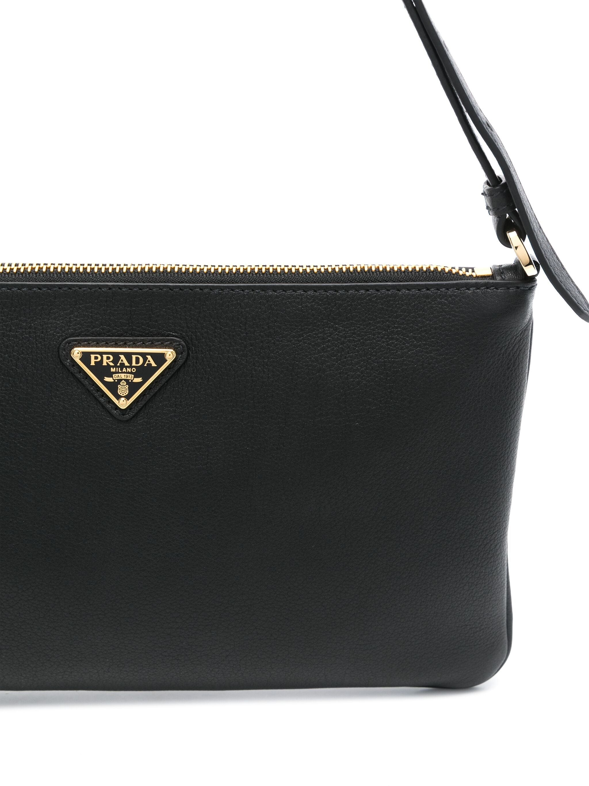 Prada Triangle-logo Shoulder Bag - 4