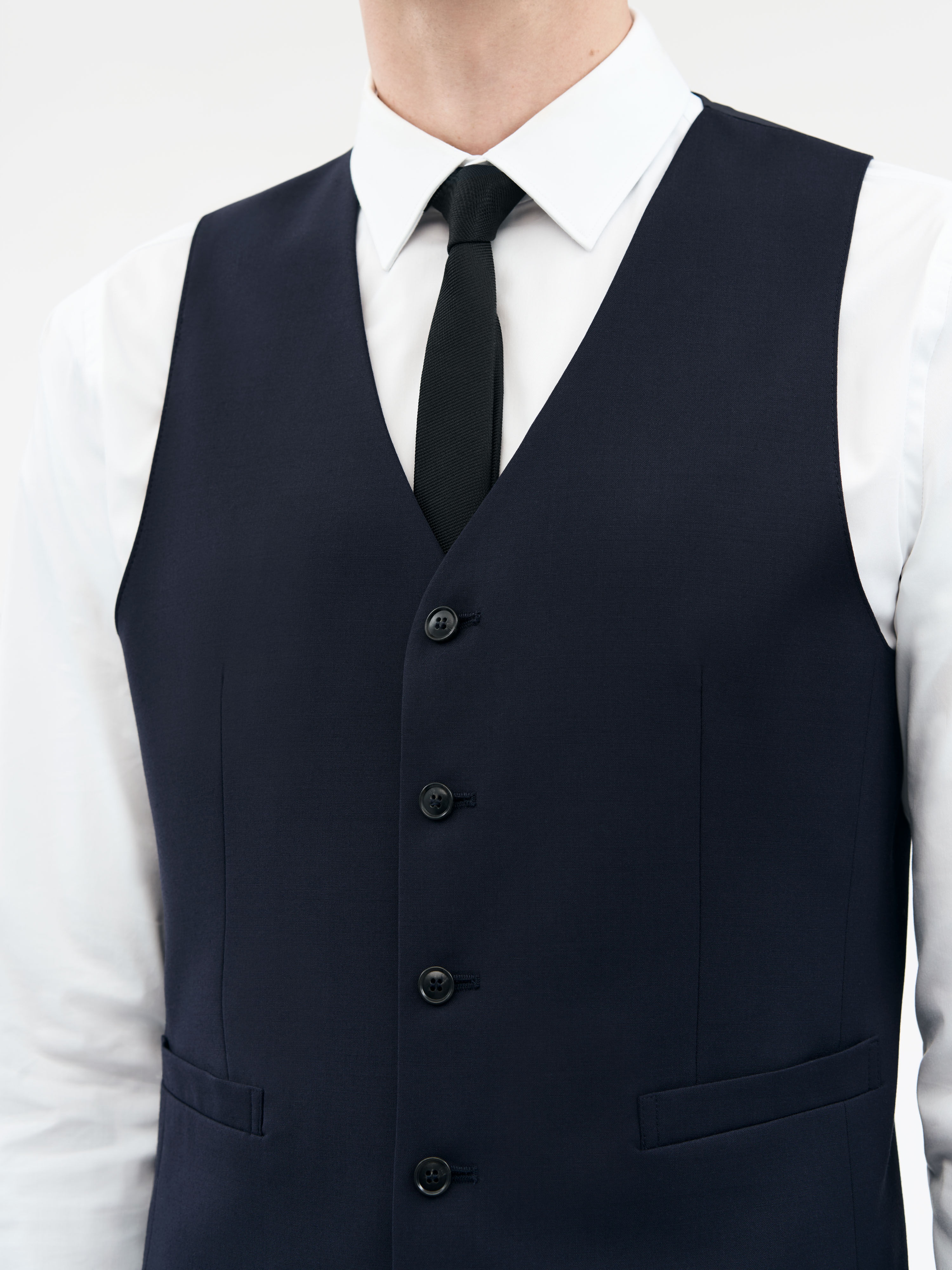 Wayde Wool Blend Waistcoat - 5