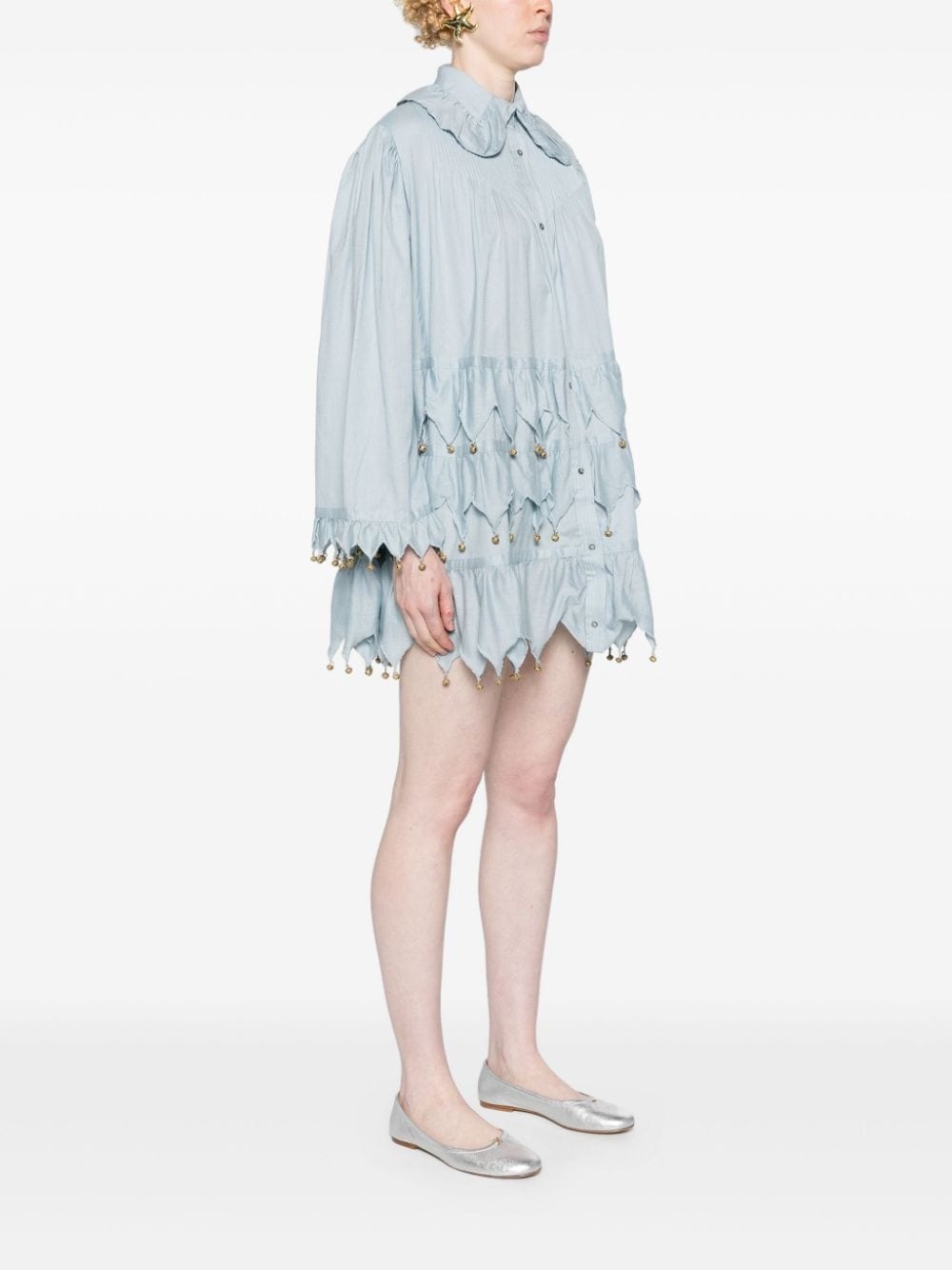Carillon Petaluma linen minidress - 3