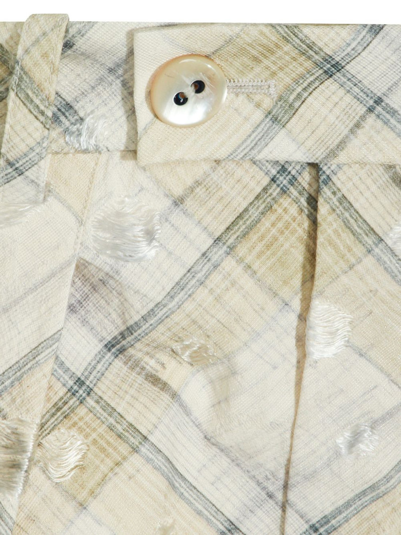 checked pleated skirt 3