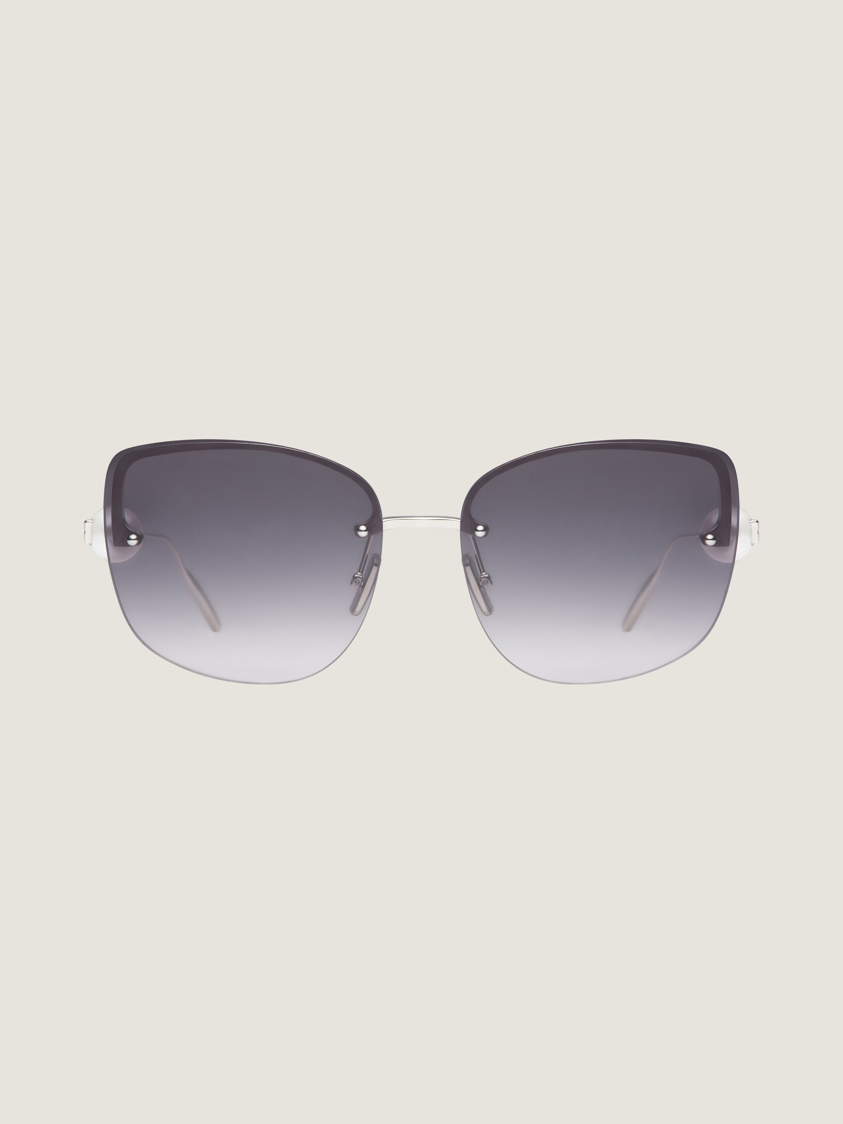 4G PEARL SUNGLASSES IN METAL WITH CRYSTALS - 1