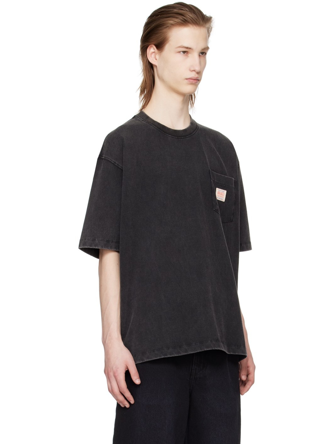 Black Faded T-Shirt - 2