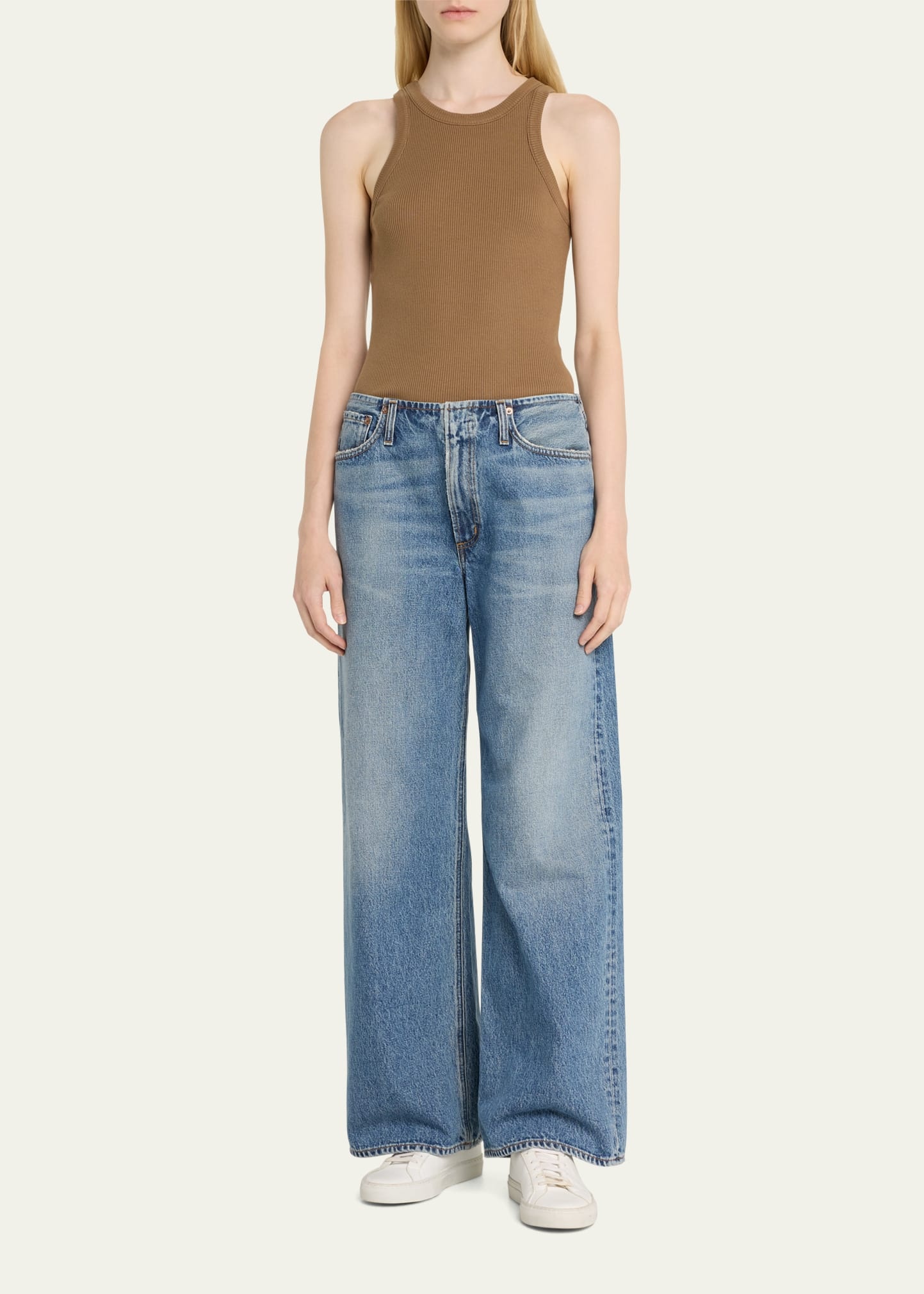 Lex Low-Rise Wide-Leg Jeans - 2