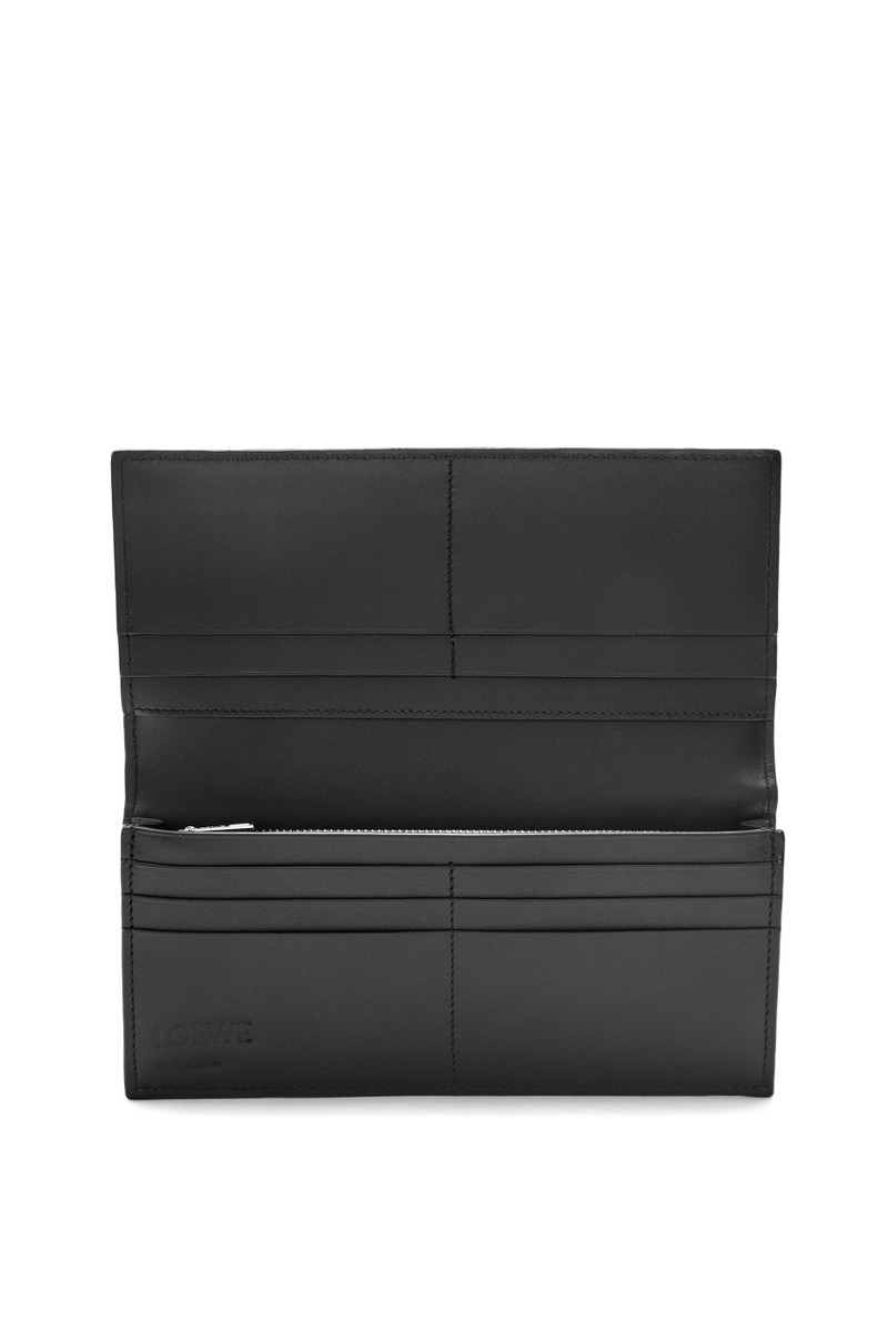 Loewe Puzzle Edge long horizontal wallet in classic calfskin outlook
