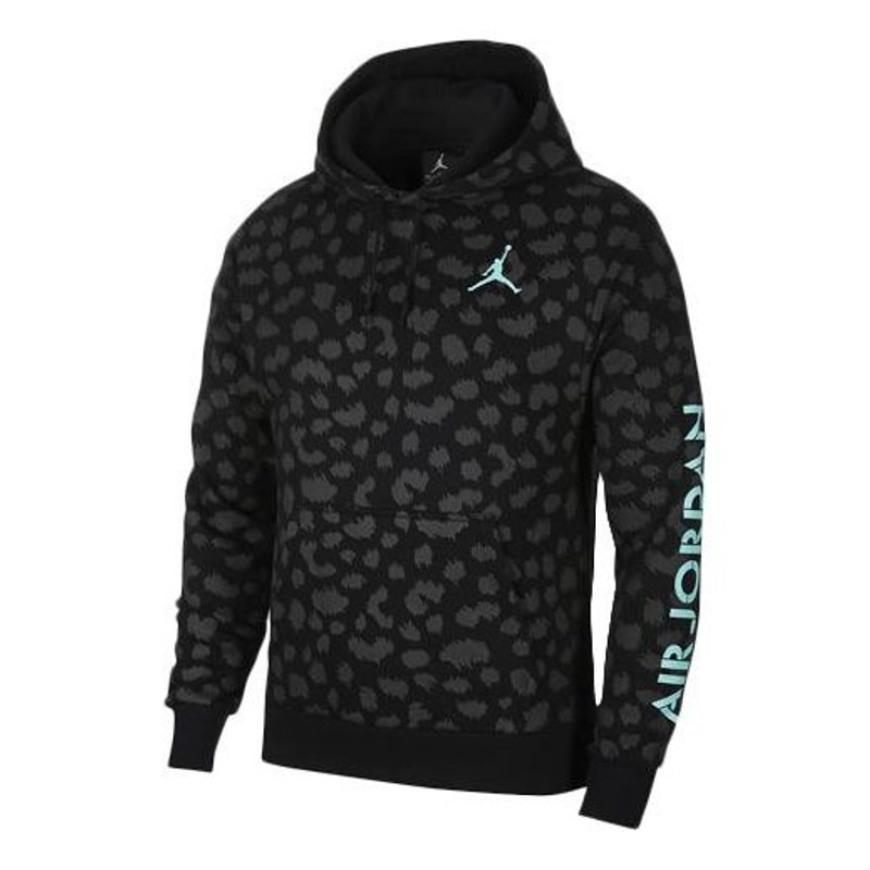 Air Jordan Wings Fleece Hoodie 'Black' CT6773-010 - 1
