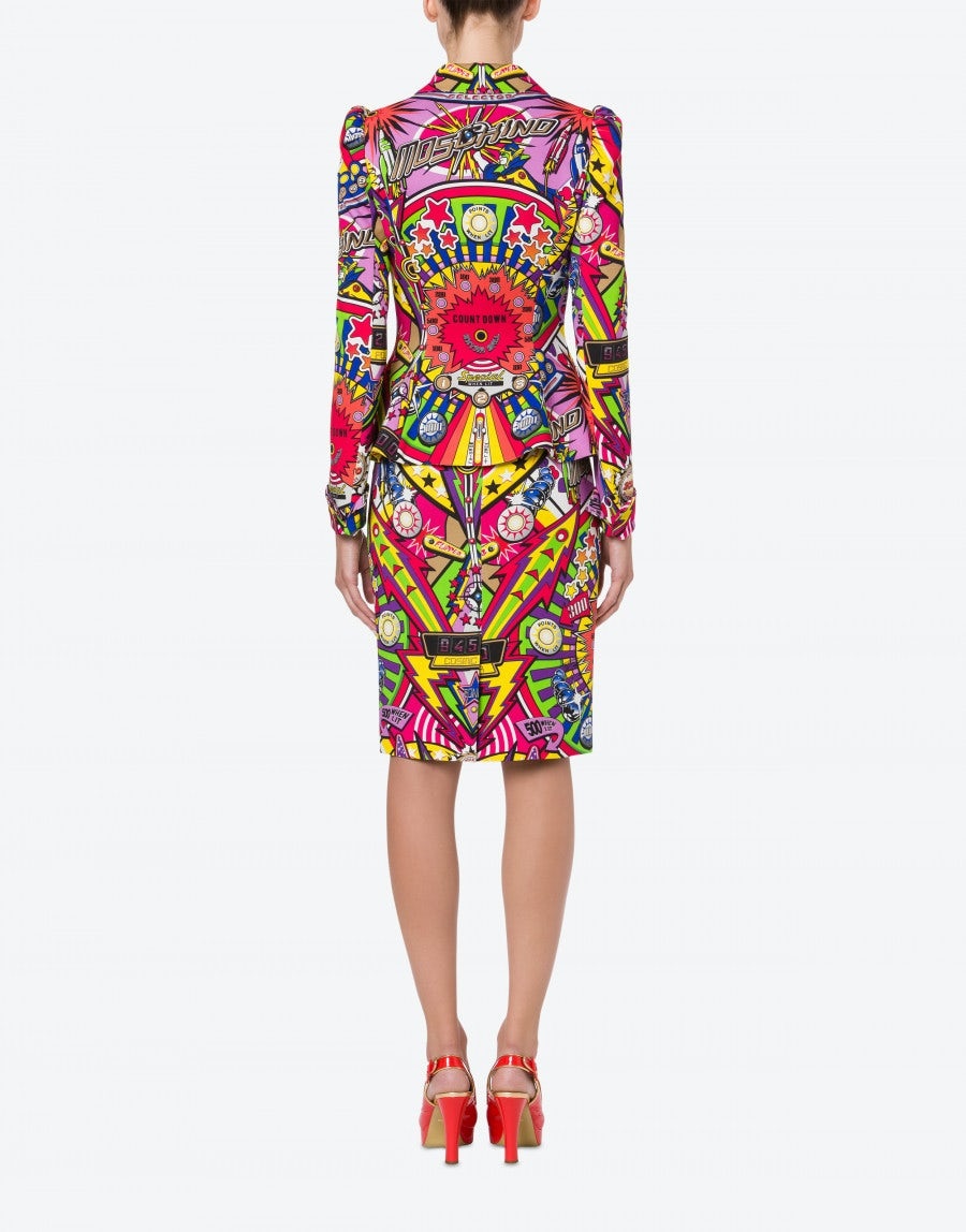 PINBALL PRINT CADY JACKET - 3