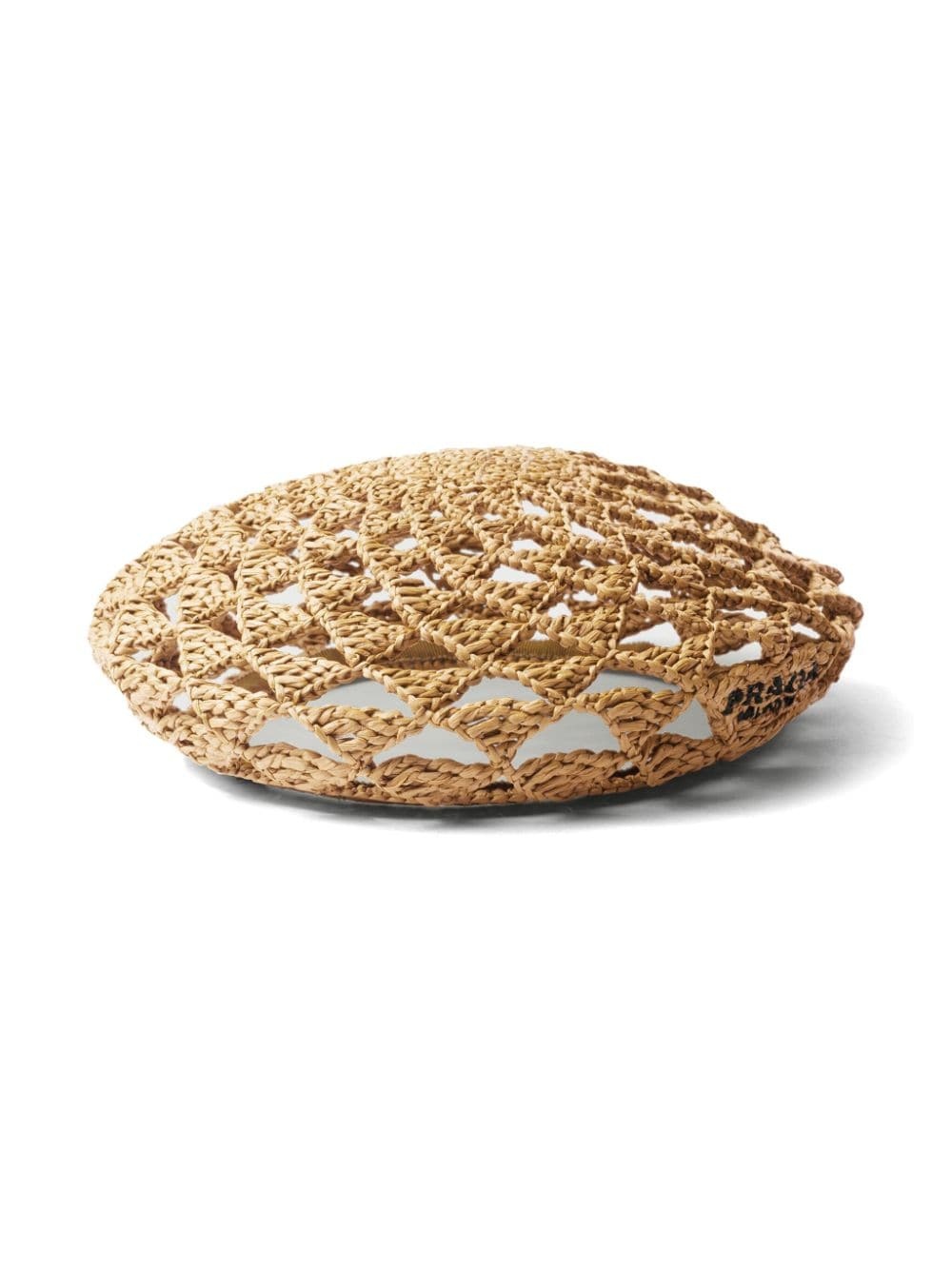 woven raffia beret - 3