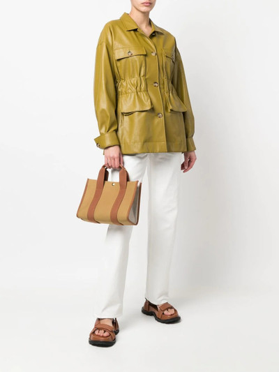 Mackintosh L/UNIFORM mini bonded cotton tote bag outlook