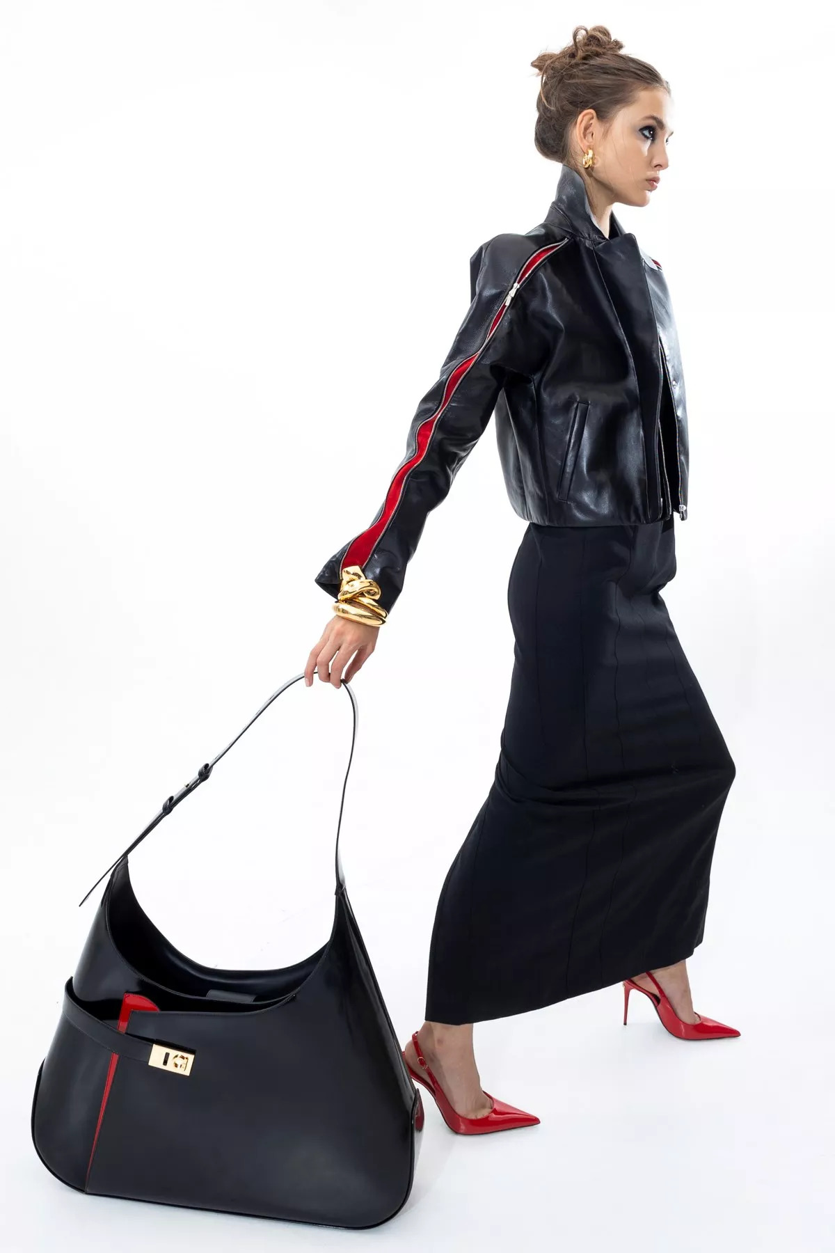 Leather blouson - 2