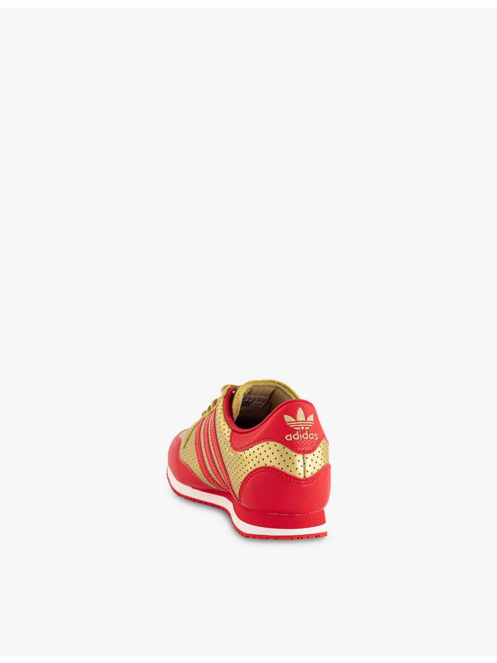 Galaxy OG Metallic Faux-Leather Low-Top Trainers - 4