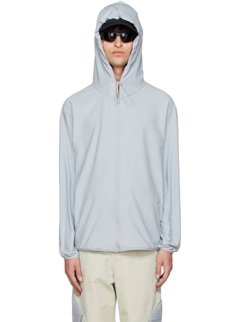 Gray Center Hoodie 1