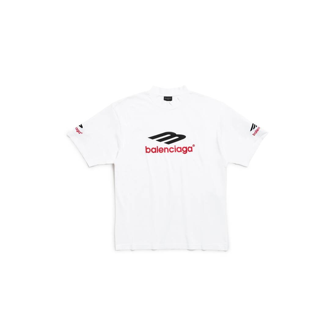 3b Sports Icon T-shirt Medium Fit in White/black - 1