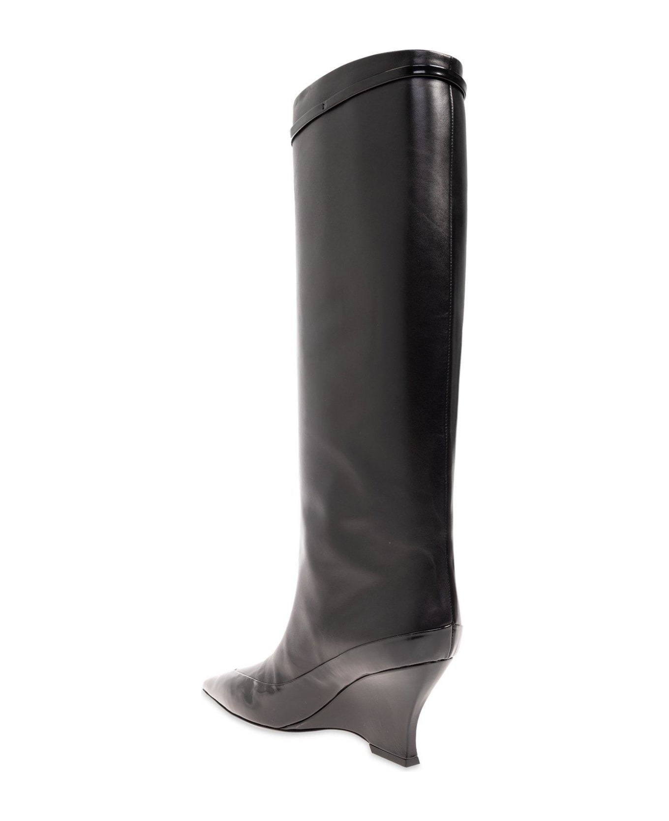 Raven Pointed-toe Boots - 3