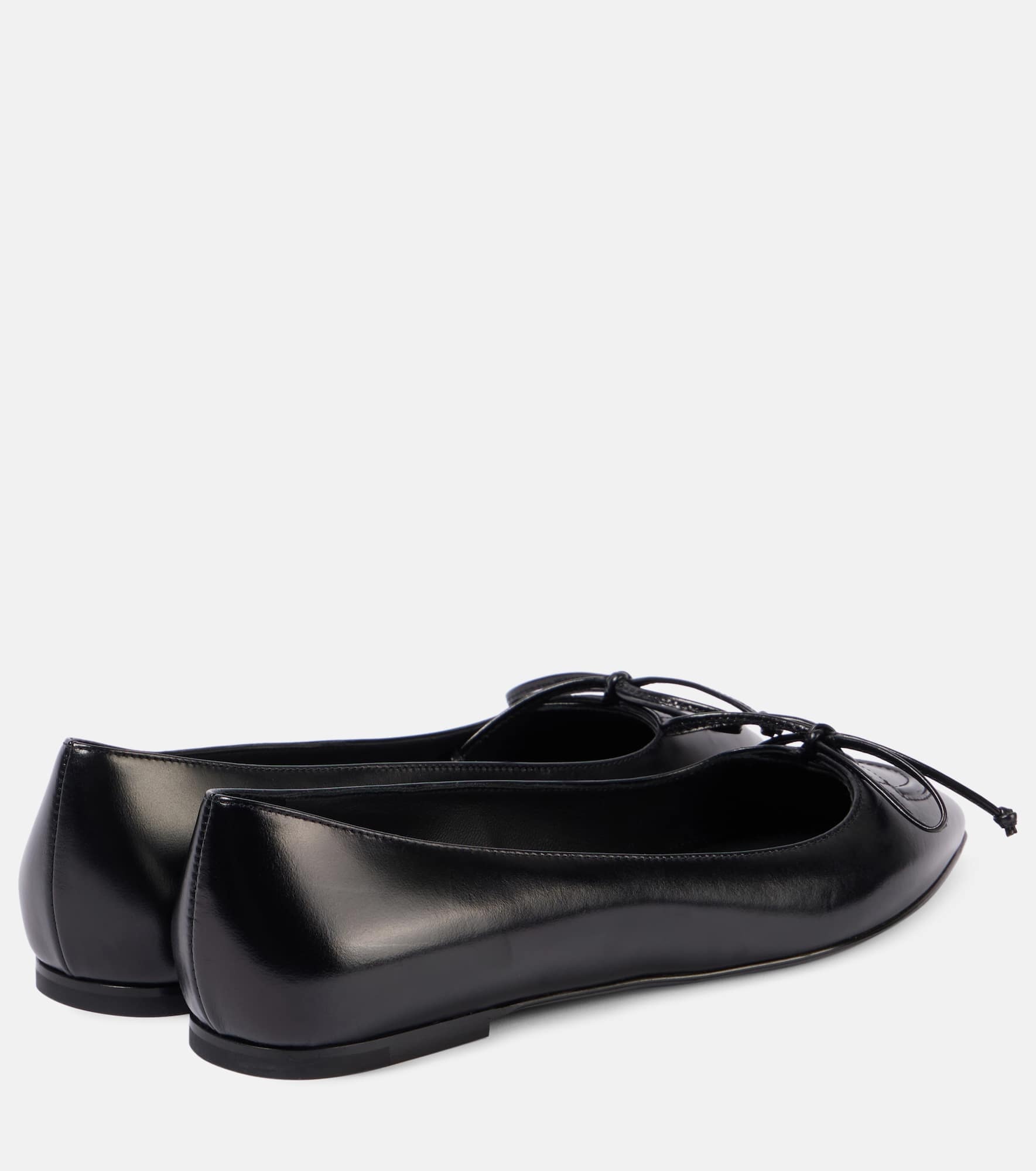 Leather ballet flats - 2