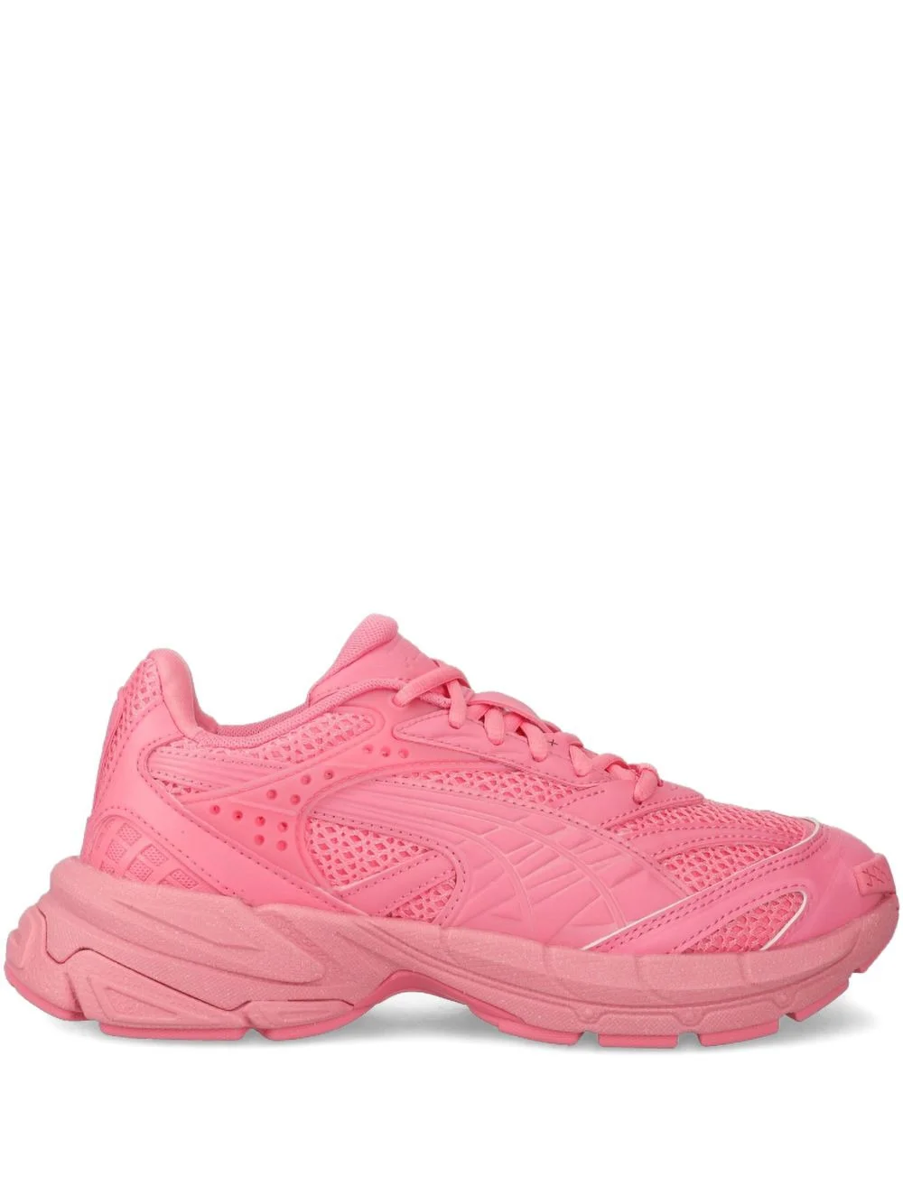 panelled sneakers - 1