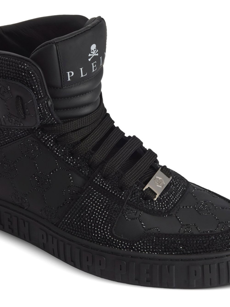 Carson monogram sneakers 4